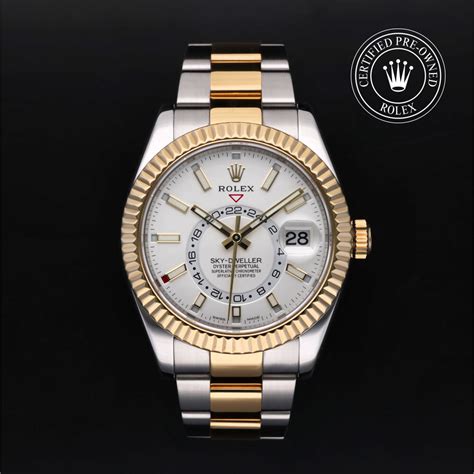 pre owned rolex sky dweller.